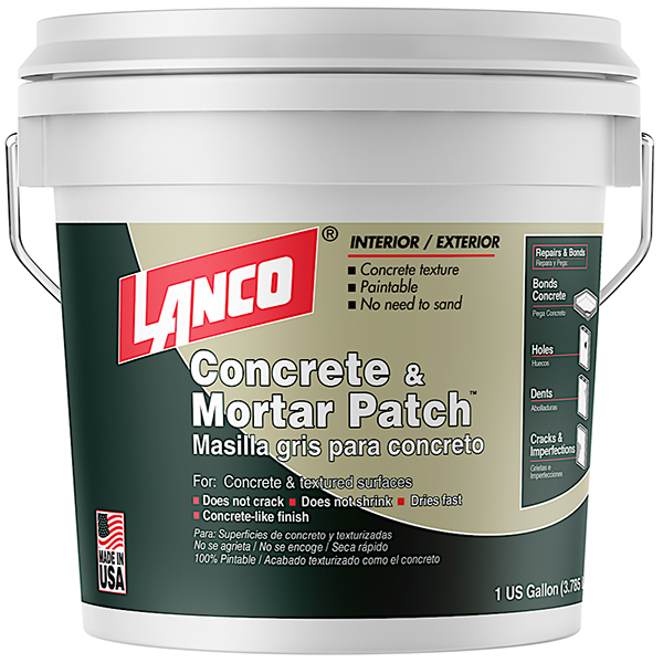 LANCO CONCRETE MORTAR PATCH EN GALON