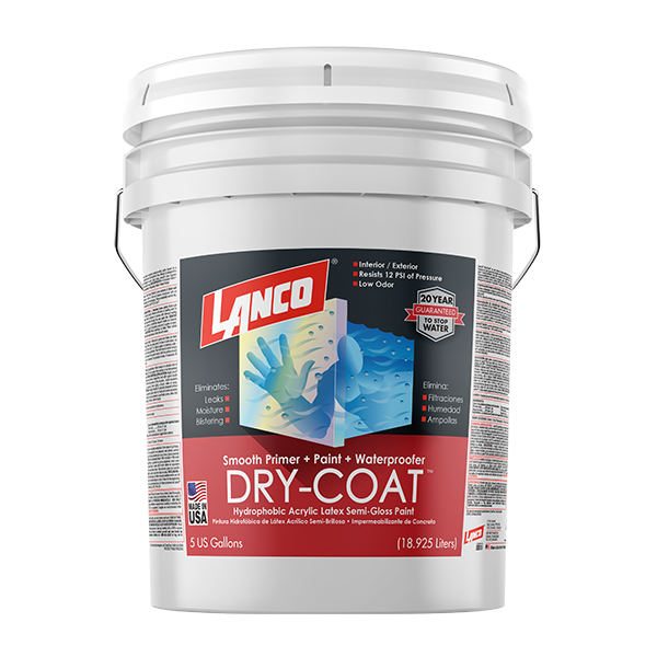 LANCO DRY-COAT SEMI GLOSS W&P EN PAILA