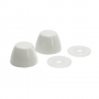 7115 CAP TOILET BOLT WHT