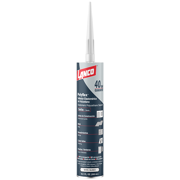 LANCO POLYFLEX BLANCO EN TUBO DE 10.3 OZ