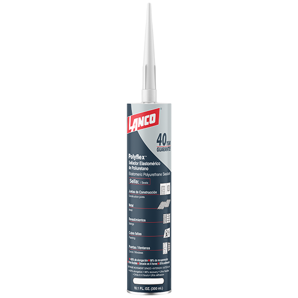 LANCO POLYFLEX GRIS EN TUBO DE 10.3 OZ