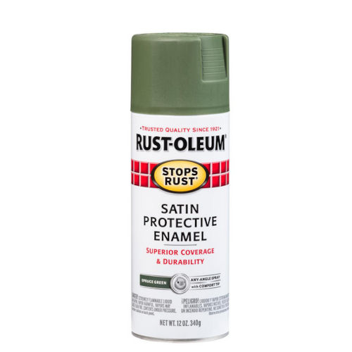 RUST-OLEUM SATIN SPRUCE GREEN