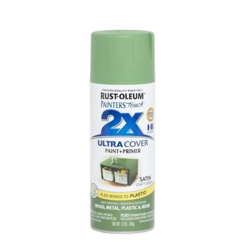 SPRAY 2X SATIN LEAFY GREEN