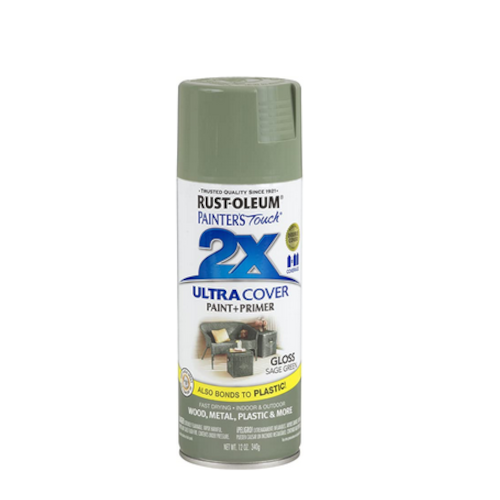 RUST-OLEUM SPRAY 2X GLOSS SAGE GREEN