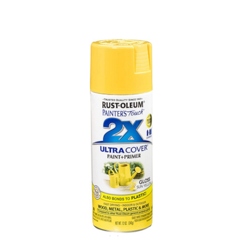 RUST-OLEUM SPRAY 2X GLOSS SUN YELLOW