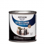 RUST-OLEUM FLAT BLACK  1/2 PINT