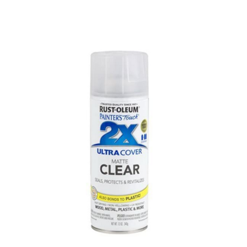 RUST-OLEUM SPRAY 2X MATTE CLEAR