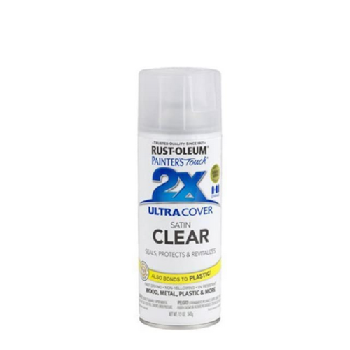 RUST-OLEUM SPRAY 2X SATIN CLEAR