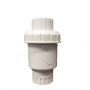 CHECK 1/2" VALVE PVC UNIVERSAL