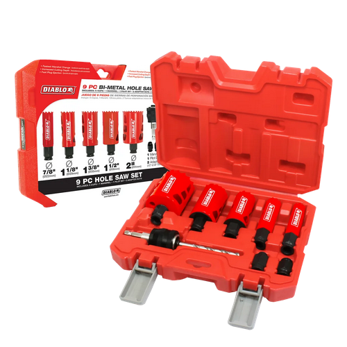 HOLESAW SET 9PC BIM GP