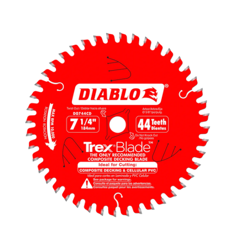 CIRC SAW BLADE 71/4-44T DECK