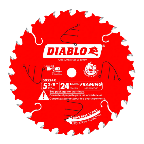 DIABLO CIRC SAW BLADE 5-3/8-24T