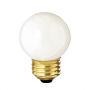 BOMBILLA 40W GLOBE WHITE SATCO S4710