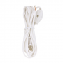 SATCO 8' WHITE CORD SWITCH S70/106