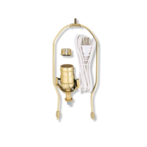 SATCO LAMP KIT WHITE CORD S70/268