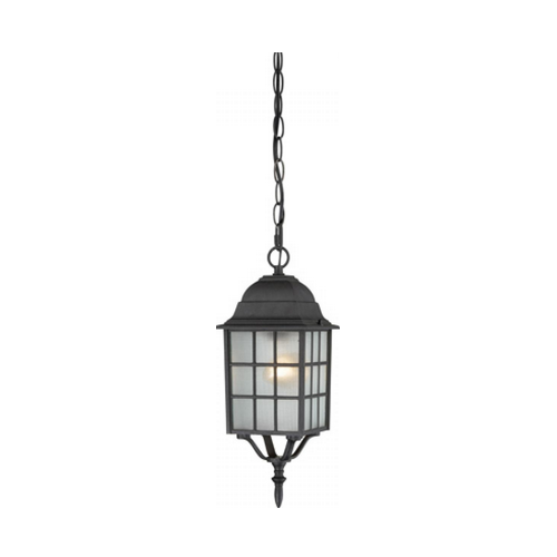 HANGING LANTERN ADAMS BLACK