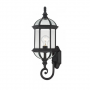 MID - SIZE WALL LANTERN / ARM UP BLACK