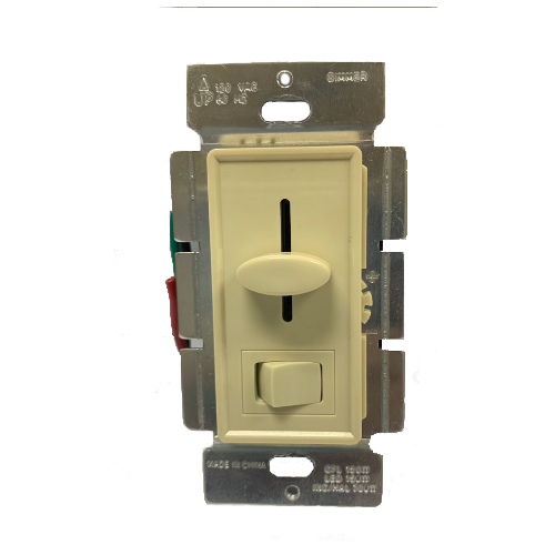 LED SLIDE DIMMER IVORY