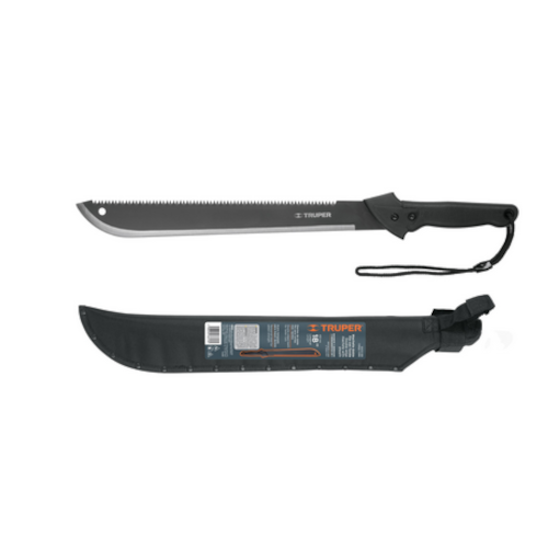 TRUPER MACHETE DE FILO CON ESTUCHE