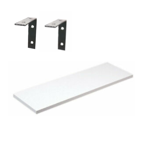 TABLILLA BLANCA C/BRACKET 10X24"