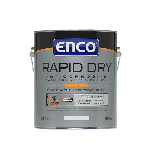 ENCO RAPID DRY ENAMEL BLACK GL