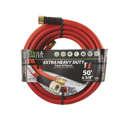 3/4X50 FARM & RANCH HOSE, DRINKING WATER SAFE