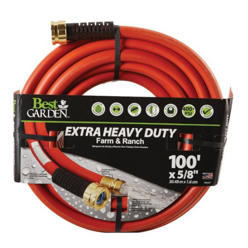 5/8X100' FARM & RANCH HOSE