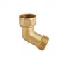 BRASS GOOSENECK HOSE CONNECTOR