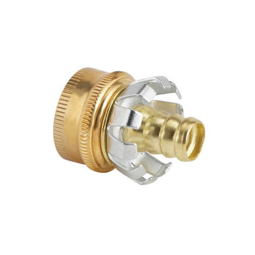 1/2" FEMALE BRASS HOSE END