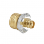 1/2" MALE BRASS HOSE END