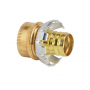 3/4" FEMALE BRASS HOSE END