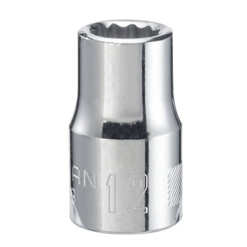 CRAFTSMAN 1/2-in. Drive 12mm 12 Point Shallow Socket