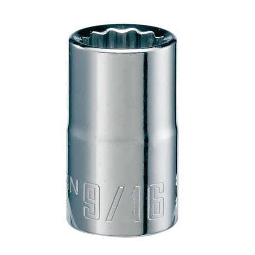 CRAFTSMAN 1/2-in. Drive 9/16-in. 12 Point SAE Shallow Socket