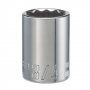 1/2-in. Drive 3/4-in. 12 Point SAE Shallow Socket