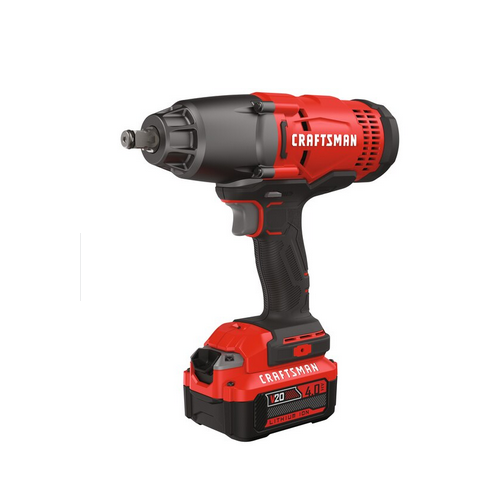 CRAFTSMAN V20 Cordless 1/2-in. Impact Wrench Kit (1 Battery)