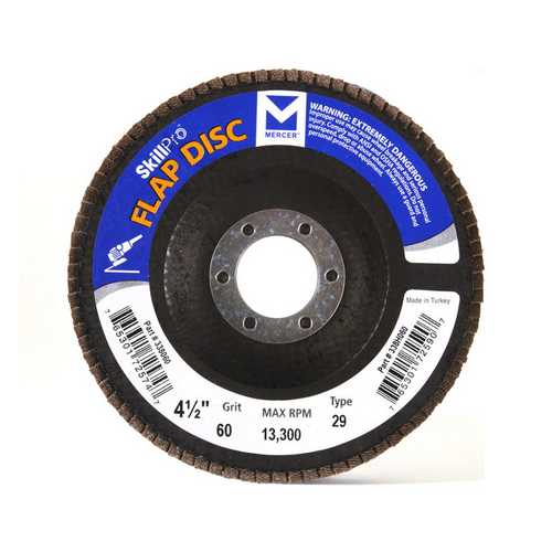 MERCER FLAP DISC 4 1/2"  60 GRIT