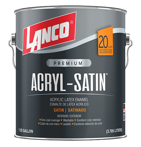 LANCO ACRYL SATIN BLANCA EN PAILA