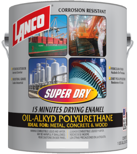 LANCO SUPER DRY ALUMINUM & GALVANIZED PRIMER BLANCO EN GALON