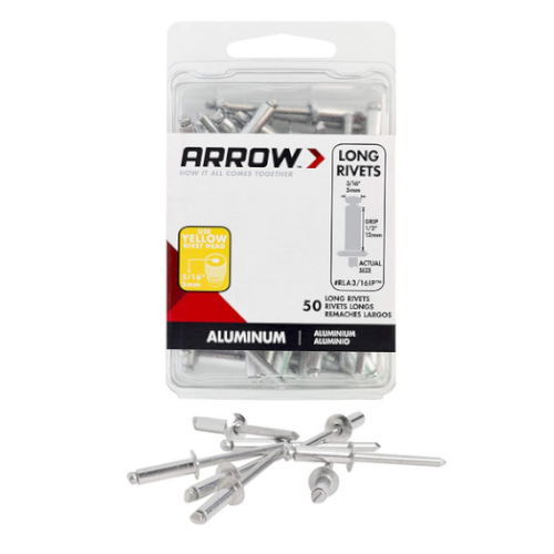 RLA 3/16 IP LONG ALUMINIUM RIVET 3/16