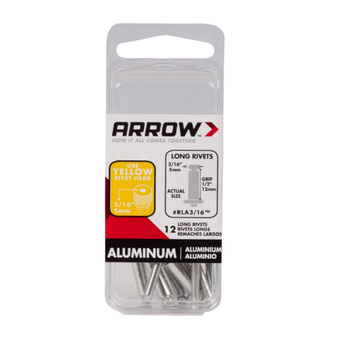 RLA3/16 LONG ALUMINUM RIVET 3/16"