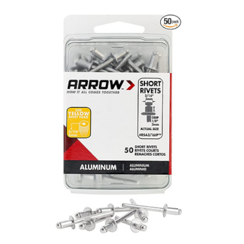 3/16 X 1/8 Aluminium Rivet