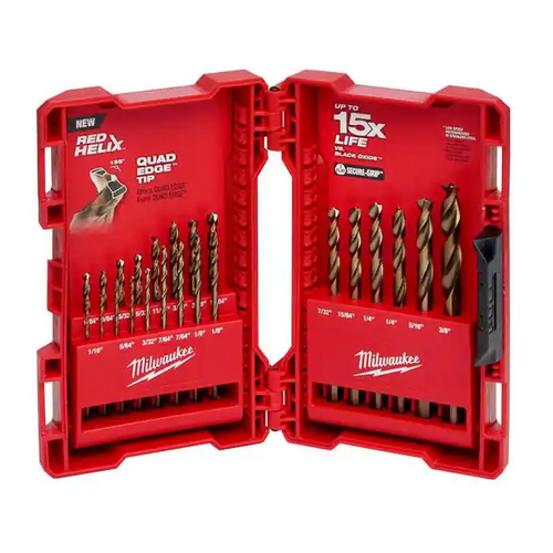 MILWAUKEE COBALT DRILL BIT 23PC