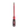 1/4" Slotted - 4" 1000V Insulated Screwdriver