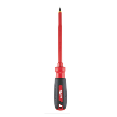 1/4" Slotted - 4" 1000V Insulated Screwdriver