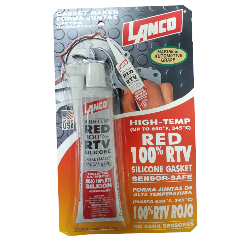 LANCO SILICONE ROJO EN 2.3 OZ