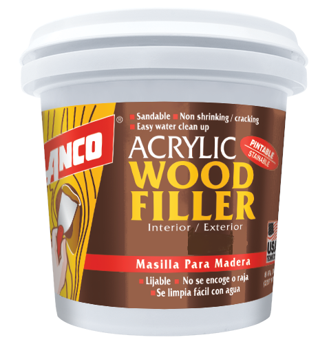 LANCO WOOD FILLER OAK EN 8OZ